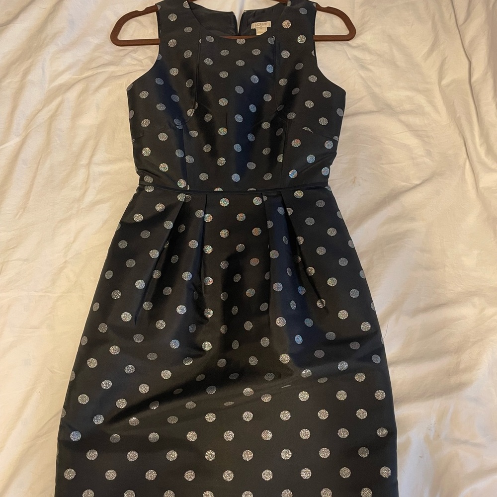 J Crew black dress